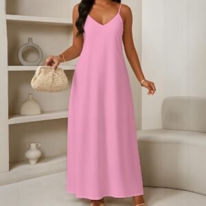 V-Neck Maxi Dress
