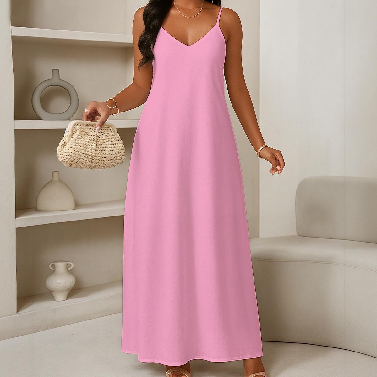 V-Neck Maxi Dress