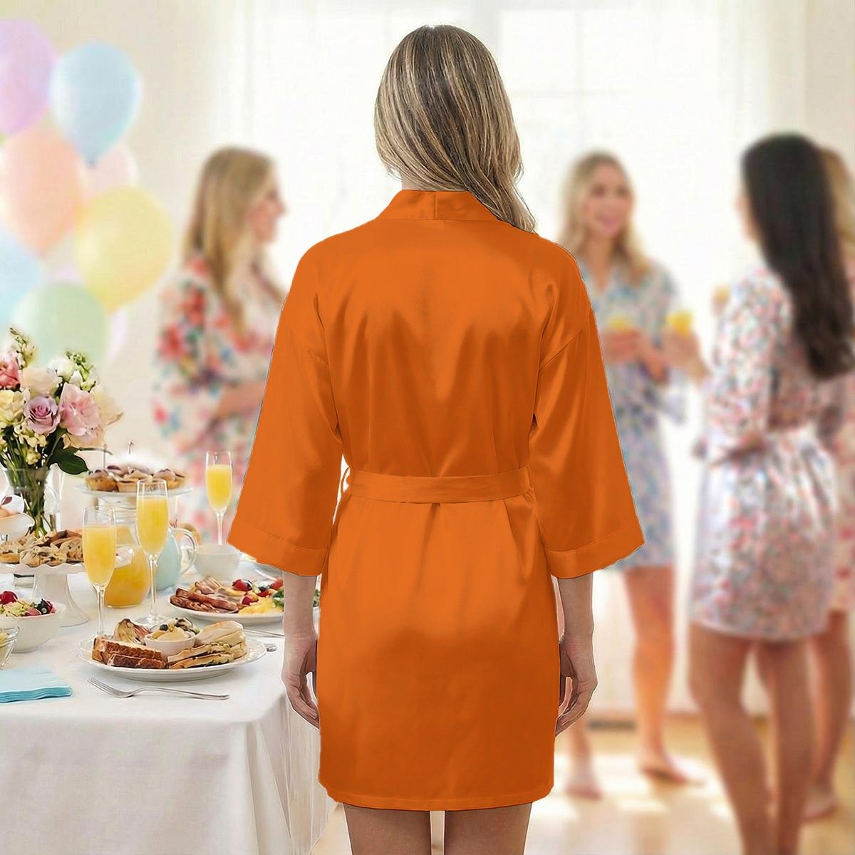 Satin Wedding Robe - Image 2