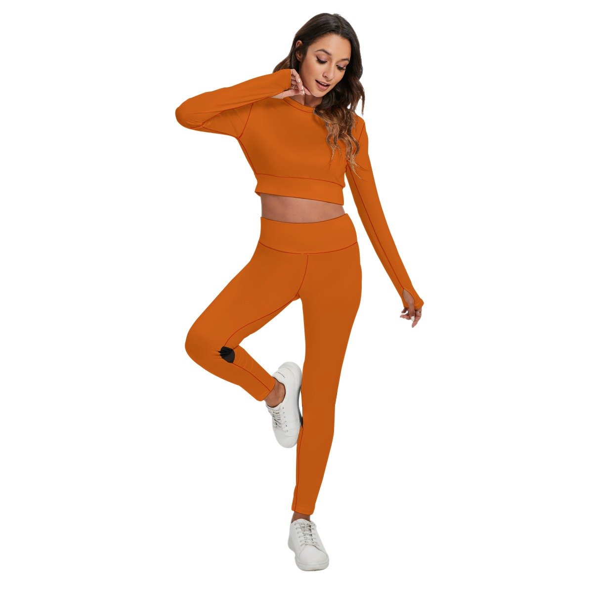 Sport Set With Backless Top And Leggings - Image 2