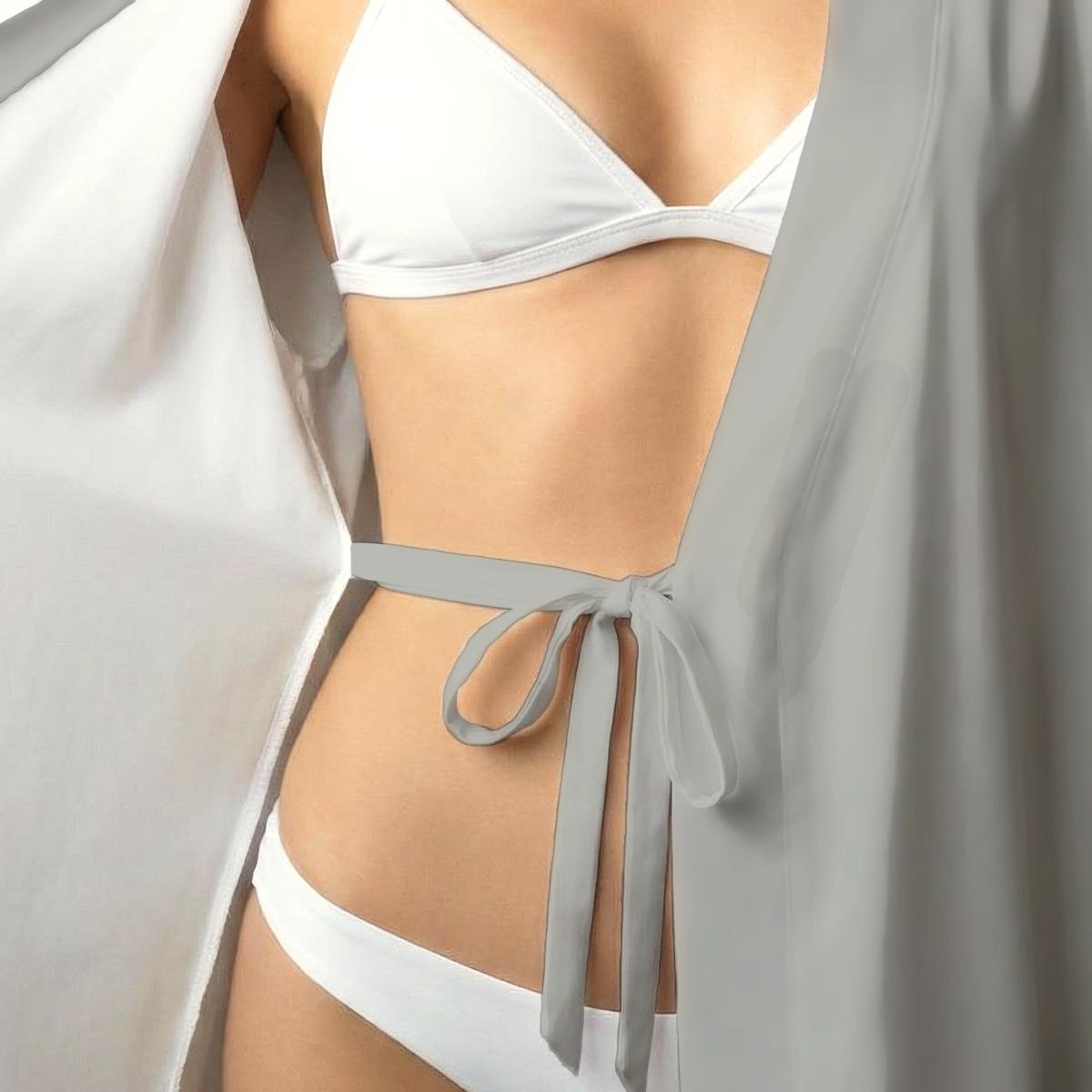 Satin Wedding Robe - Image 2