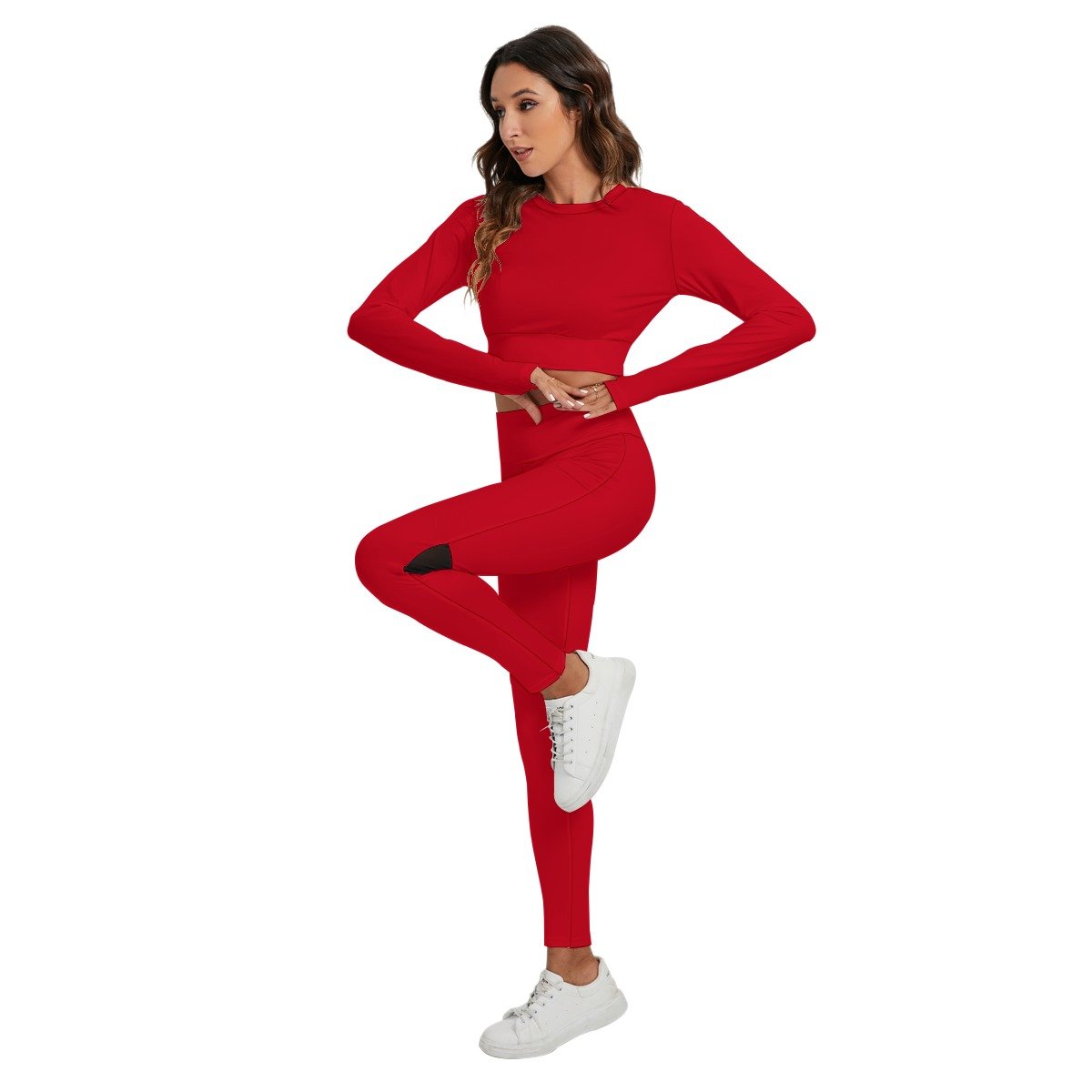 Sport Set With Backless Top And Leggings - Image 3