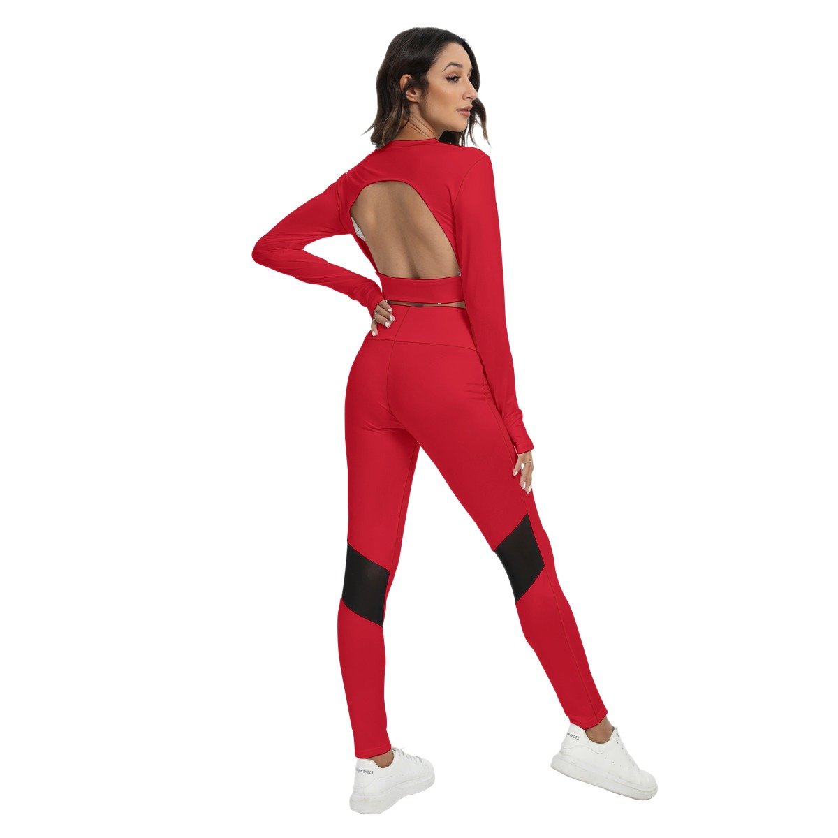 Sport Set With Backless Top And Leggings - Image 2